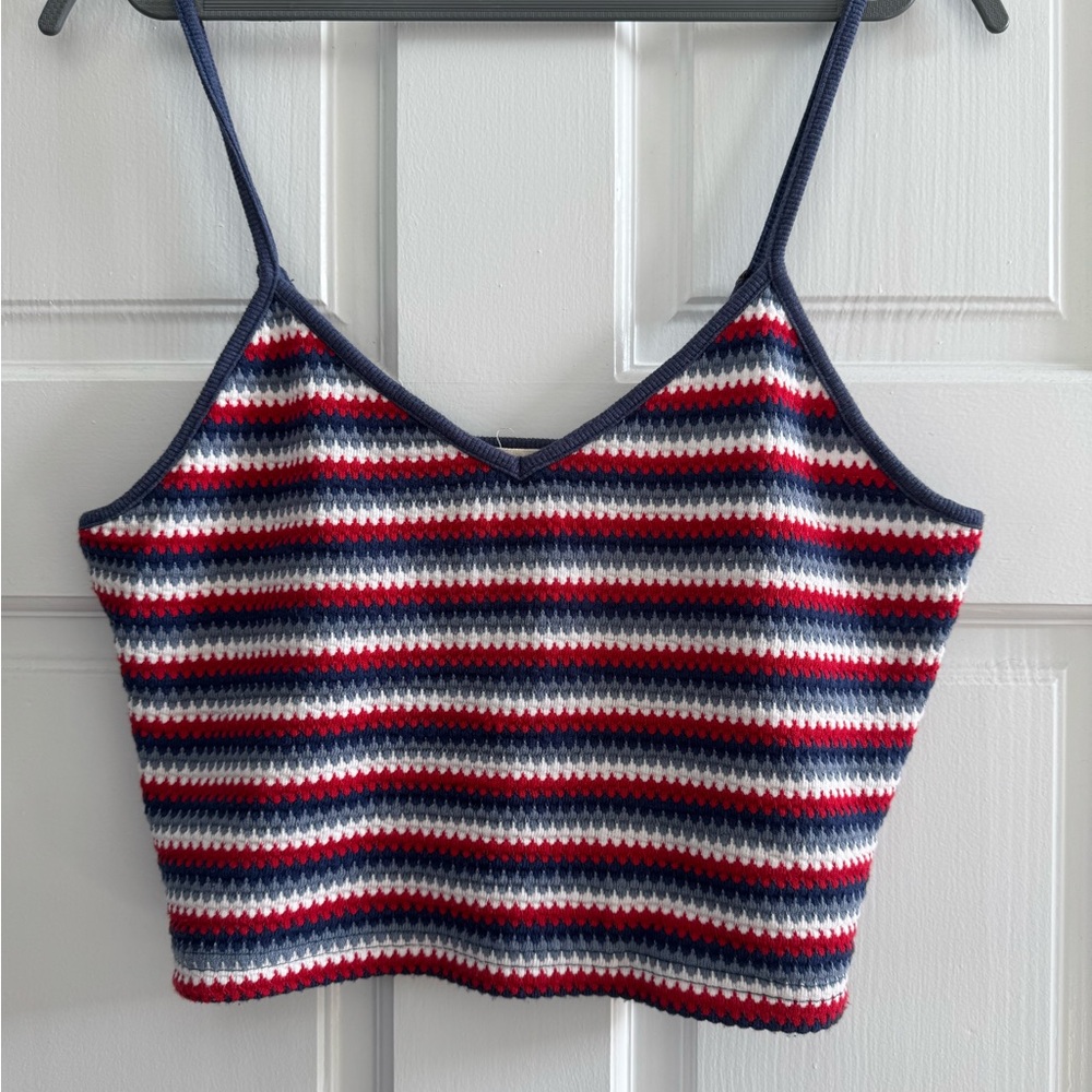 Rip Curl Multicolor Striped Crop Top